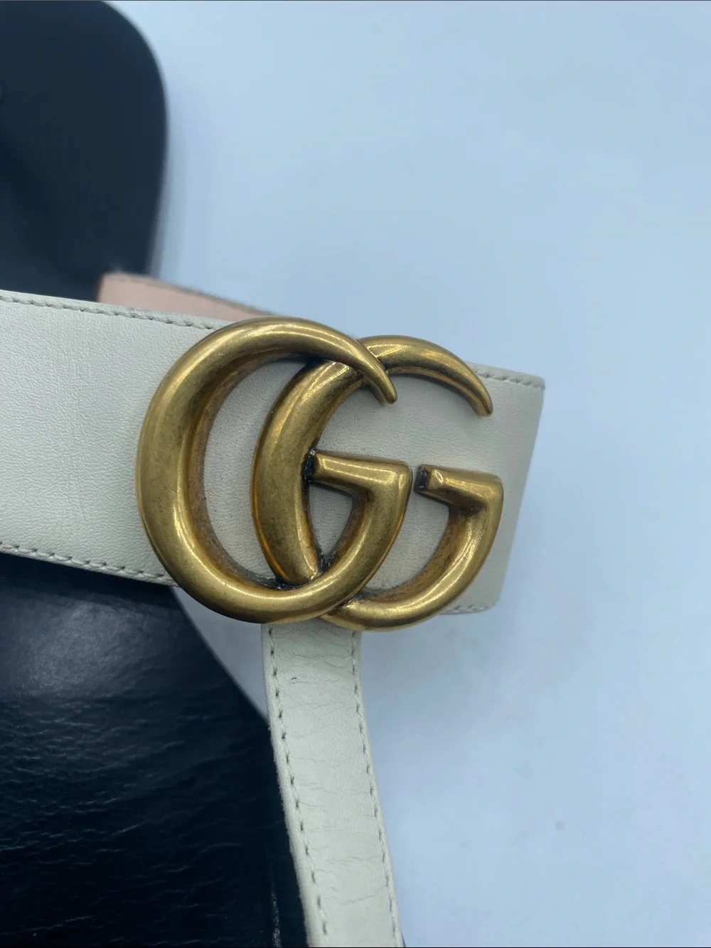 Gucci Double G Strap Sandals